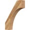 Ekena Millwork 6"W x 24"D x 32"H Westlake Rough Sawn Knee Brace, Western Red Cedar BRC06X24X32WTL00RWR - alternate 1
